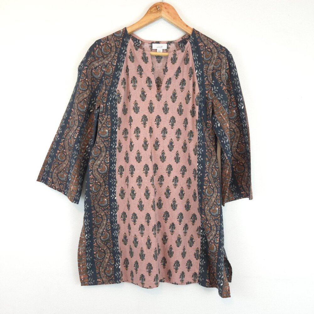 J. Jill Women's Pure Jill Folkloric Stamped Tunic